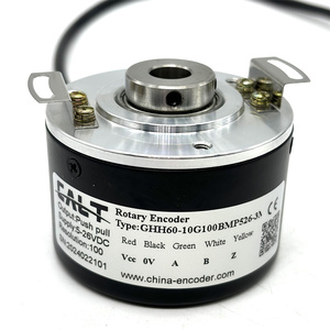 CALT 100ppr 10 mm hohle Welle Schiebe-Ziebungs-Incremental-Rotationscode 5-26 V GHH60-10G100BMP526 - Product Image 1
