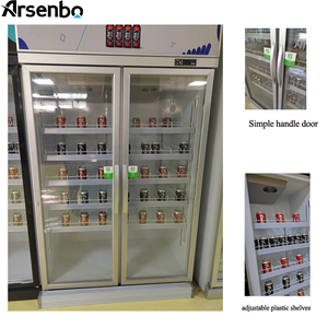 การออกแบบที่ทันสมัยราคาโรงงานขายส่งเครื่องดื่มแสดง Chiller ที่มีปลั๊กอินคอมเพรสเซอร์ - Product Image 3