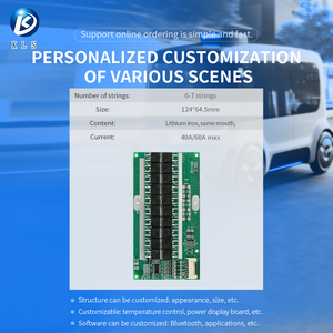 KLS 3s/4S/5S/6S/7s/8S/10S/12s/14S/16S/18S/20s/24S li-ion/LiFePO4 pin hệ thống quản lý hoạt động cân bằng BMS - Product Image 3