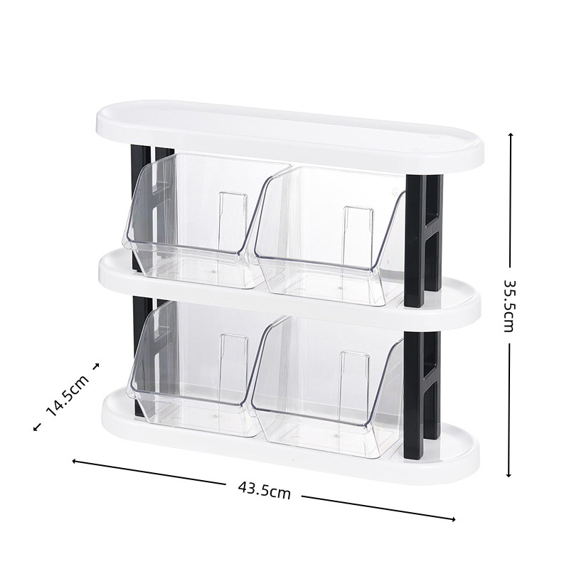 Three-layer four-box - white
