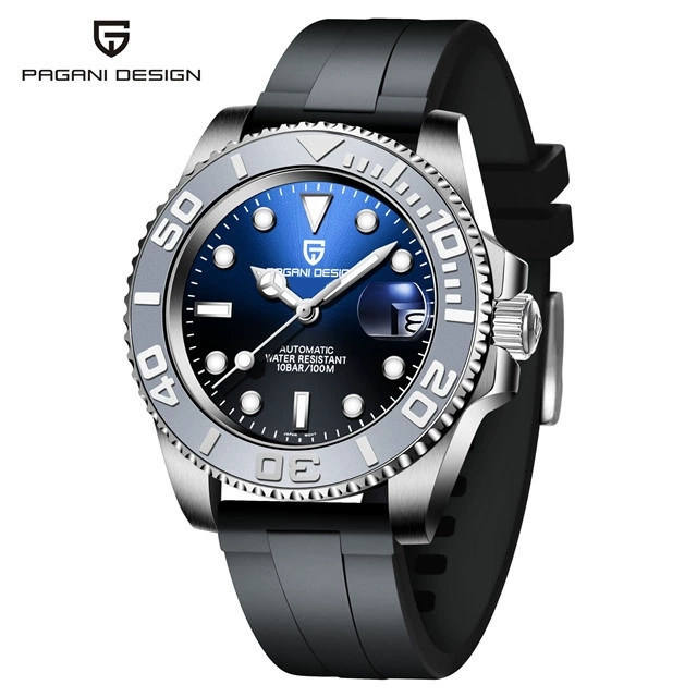 Rubber blue black
