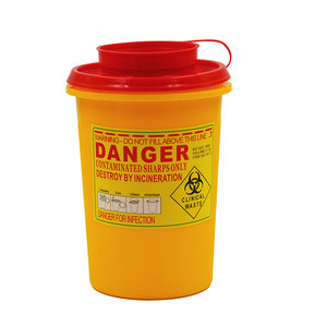 JCMED 510k医疗处置针生物危害容器1L锐器盒 - Product Image 2