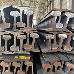 Özelleştirilmiş boyutu R50 - R65 ağır demiryolu Q235 50 kg/m 43 kg/m çelik ray parça demiryolu Metal hafif raylı parça fiyat