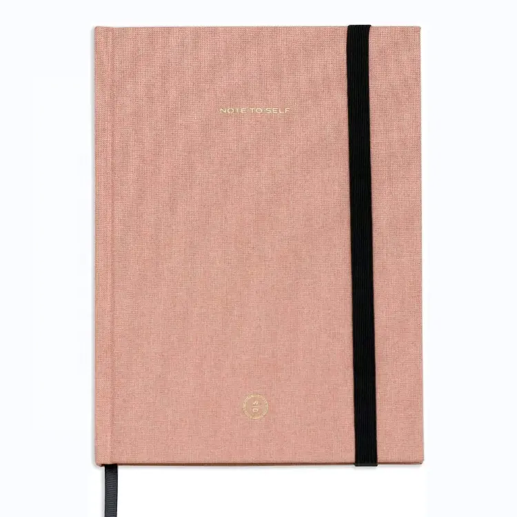 Cuaderno de tapa dura de tela de lino de seda personalizado, cuadernos ecológicos A5, cuaderno de tela lateral dorados, cuaderno de papel negro borrable reutilizable