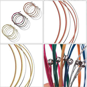 Strumento educativo per la riparazione di strumenti per la regolazione della clip per il cambio di corda 3-in-1 accessori per chitarra folk set di strumenti musicali - Product Image 2