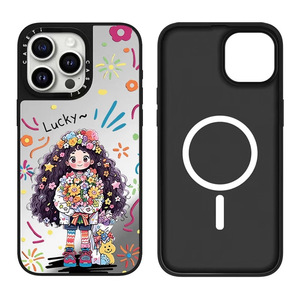 เคสโทรศัพท์สำหรับ Apple IPhone16Pro ผ้าทอดผมหยิกน่ารัก IMD 7 plus PROMAX 14 PLUS 8PLUS 13 PRO MAX - Product Image 5