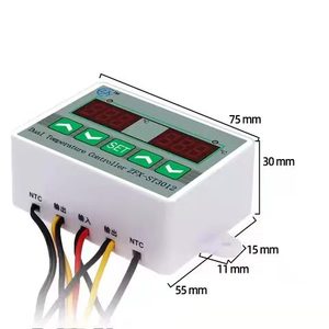 ST3012 <strong>Temperature</strong> <strong>Controller</strong> LED Dual Digital Display Thermostat <strong>Controller</strong> DC 12V 24V AC 110-220V <strong>With</strong> <strong>NTC</strong> <strong>Sensor</strong> - Product Image 5