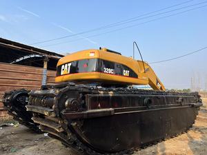 Sử dụng đổ bộ máy xúc cat320cl 320D 320d2 máy xúc sông cát NẠO VÉT Máy phao - Product Image 2