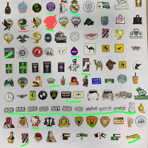 In Stock Oman Saudi Qatar Metal Mobile Sticker Pin Design <strong>Badge</strong> <strong>3M</strong> Adhesive Sticker Pin for Phone Case - Product Image 6