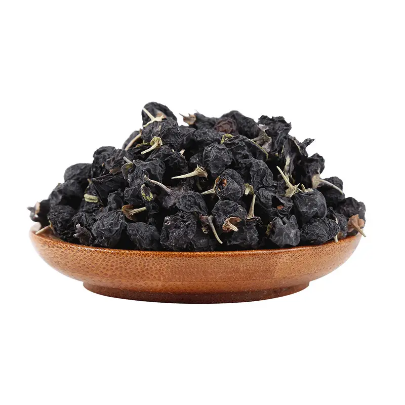 Pasokan pabrik tanaman baru kering Goji berry hitam teh kering hitam Wolfberry cina