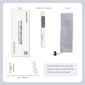 Ricevitore USB presentatore di Powerpoint Wireless PPT presentatore di puntatore Laser con telecomando - Product Image 6