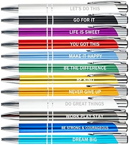 12 metal pens