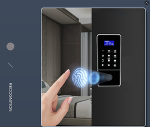 Outdoor Standalone Smart Door <strong>Lock</strong> Access Control <strong>System</strong> with Waterproof Touch <strong>Keypad</strong> Finger Scan Customizable OEM Logo Support