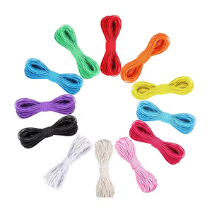 50 yardas (45,7 M) rollo 1mm cuerda elástica para hacer pulseras Arco Iris pulsera cuerda elástica - Product Image 6