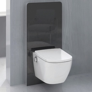 Good <strong>Price</strong> Faction Design square Shape Smart Toilet with <strong>Bidet</strong> Function - Product Image 2