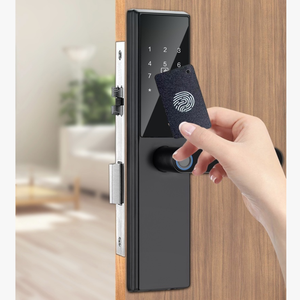 TT khóa hợp kim nhôm kỹ thuật số mật khẩu Thẻ nhớ NFC đám mây cho Wi-Fi thông minh khóa cửa cho Đồng thau/cửa nhôm TT ứng dụng - Product Image 2