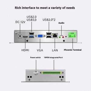 7-Inch High Brightness Dust-Proof Waterproof Industrial <strong>Control</strong> Touch Screen Display 4 Serial Ports Wide <strong>Portable</strong> Monitor - Product Image 2