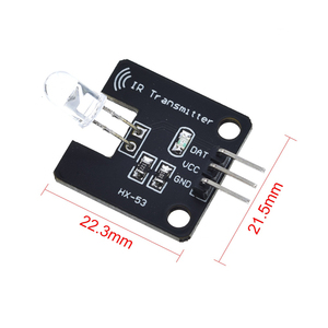IR赤外線送信機センサーモジュールブラックPCBボード - Product Image 5