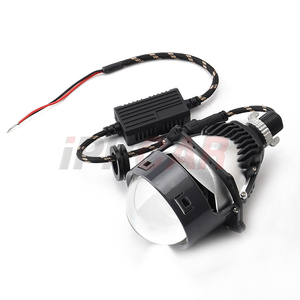 IPHCAR工場価格ハイパワー65WP3TバイLEDレンズプロジェクター5000KダブルLEDチップ、ダブルリフレクターボウル付きユニバーサル車用 - Product Image 4