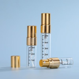 Atacado Hot Sale 2ml 3ml <span class=keywords><strong>5ml</strong></span> 10ml perfume spray garrafa vazia garrafa de amostra de vidro transparente com escalas