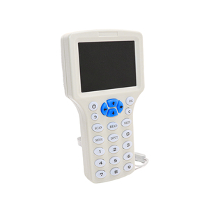 125KHZ 13.56MHZ Key Fob RFID Card <strong>Reader</strong> Contactless RFID Smart Card <strong>Reader</strong> Copy Machine Duplicator Portable Handheld Access Key