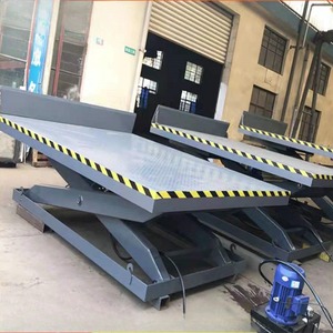 Elevador hidráulico eléctrico de 1,8 M 4T Plataforma de elevación de carga y descarga simple tipo tijera móvil fija pequeña - Product Image 6