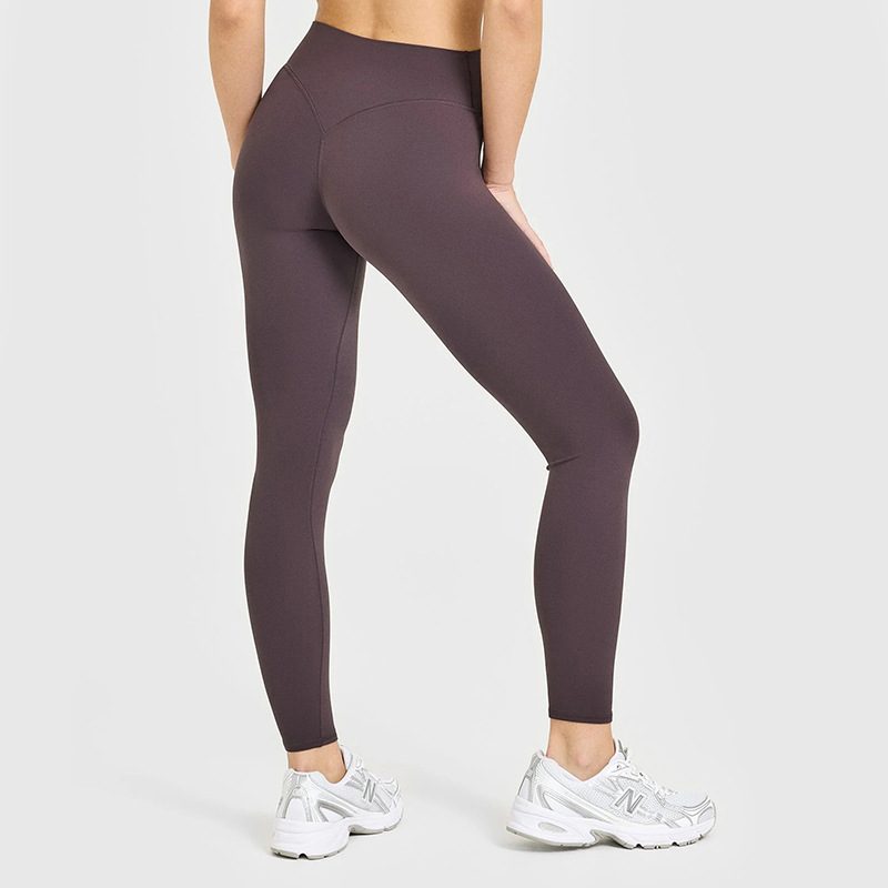 Legging marron foncé