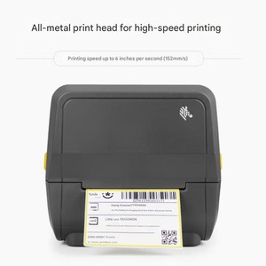 Original <span class=keywords><strong>Zebra</strong></span> ZD421T USB Kompakter Thermotransfer-Etiketten drucker 300dpi Stocked Desktop Barcode-Drucker - Product Image 3