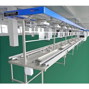 Línea transportadora enchufable Woking Table, sistema de transmisión enchufable, placa de circuito, línea de producción enchufable - Product Image 5