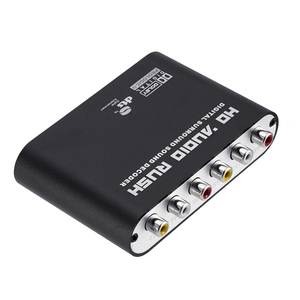 Convertidor de audio analógico a digital, equipo óptico SPDIF/ Coaxial a 5,1, decodificador de sonido Digital - Product Image 1