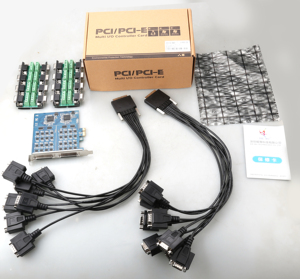Scheda di serie PCI Express PCIe 16 X DB9 RS232 porta adattatore multiporta RS485 RS422 PCIe1X a 16 porte RS232/scheda Controller 422/485 - Product Image 5
