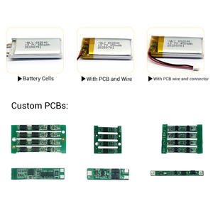 061145 LiPo แบตเตอรี่601145 300mAh 3.7V 1.11wh แบตเตอรี่ลิเธียมโพลิเมอร์ - Product Image 6