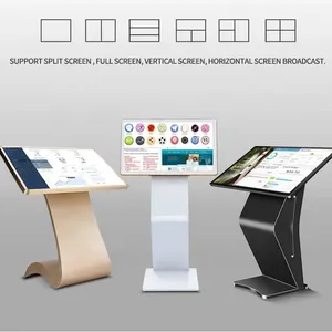 WIFI 32 43 55 pollici pavimento in piedi Touch screen di pubblicità software tutto in un PC Touch Screen chiosco di pubblicità del chiosco - Product Image 4