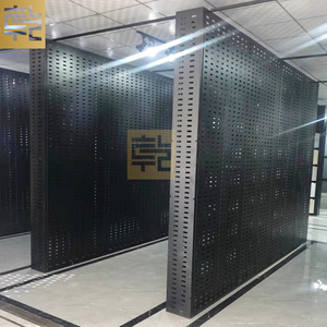 Thép đục lỗ tấm hiển thị giá liền mạch kim loại dọc sàn gạch với dày thẳng đứng mẫu hiển thị đứng - Product Image 4