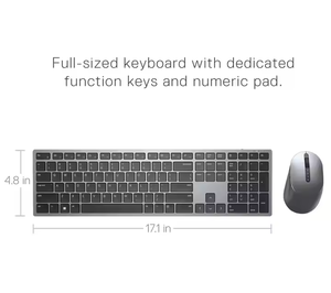 戴尔高级多设备无线蓝牙键盘和鼠标Set-KM7321W全新原装 - Product Image 4