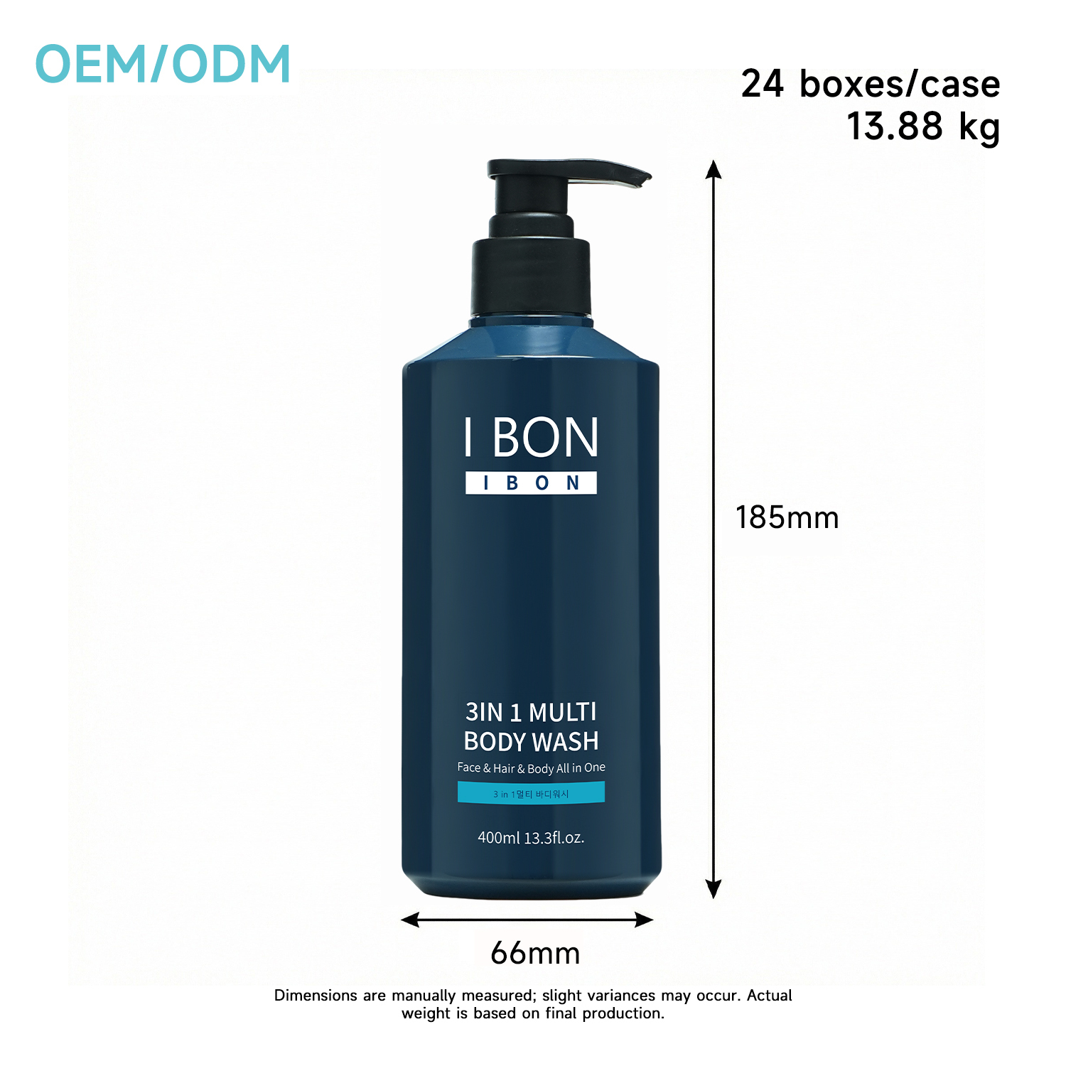 Gel de Ducha 3 en 1 para Hombre (400ml)