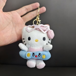 売れ筋2025新品スタイリッシュ12cm充填PPコットン絶妙可愛いKTソフトぬいぐるみバッグキーホルダーアクセサリーおもちゃ