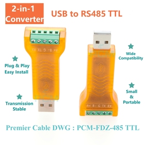 2-in-<span class=keywords><strong>1</strong></span> USB to RS485 TTL Serial Converter พร้อม FTDI FT232 <span class=keywords><strong>Programmer</strong></span> Modbus หลายโปรโตคอล USB เป็น RS485 - Product Image 3