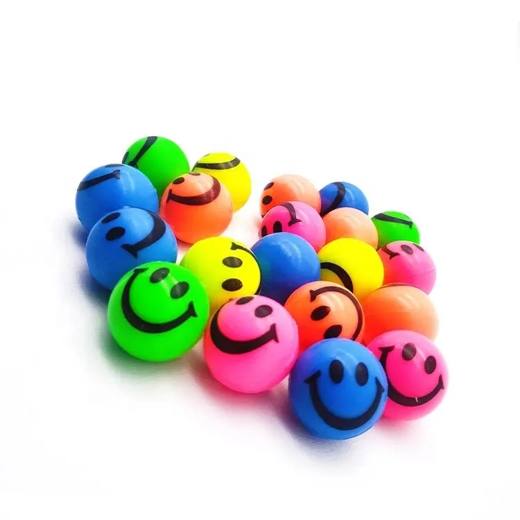 Nhà Sản Xuất Bóng Bouncy Tùy Chỉnh Smile In Cao Su Bounce Ball Cho Máy Bán Hàng Tự Động 25Mm; 28Mm; 30Mm; 33Mm; 36Mm; 42Mm; 58Mm