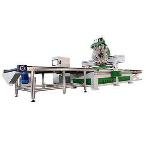 Holz schneid gravur maschine Automatisches Laden Entladen Holzbearbeitungs-CNC-Fräser für die Schrank herstellung und-verarbeitung - Product Image 1