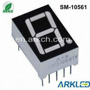 Individuelles 0,56 Zoll 1 Stellen 7 Segmente Led-Display-Modul zu verkaufen