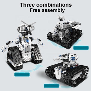 Set di costruzione di robot con stelo 3 in 1 con controllo remoto di programmazione intelligente robot blocchi di costruzione kit di mattoni giocattolo - Product Image 3