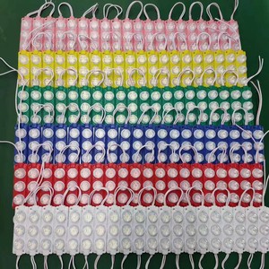 DC 12V 3WLEDモジュール (インジェクションレンズ付き) SMD30303LED/pc広告デザインLED照明モジュール高輝度モジュール - Product Image 2