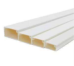 25mm x 16mm Self-Adhesive PVC <strong>Cable</strong> Trunking Mini <strong>Cable</strong> <strong>Tidy</strong> 1mtr Extruded Electrical Conduit Trunk Plastic Cutting Processing - Product Image 3