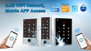 Tmy Tuya WiFi приложение IP65 водонепроницаемый биометрический контроль доступа продукты Rfid Контроль доступа клавиатура отпечатков пальцев Контроль доступа - Product Image 6
