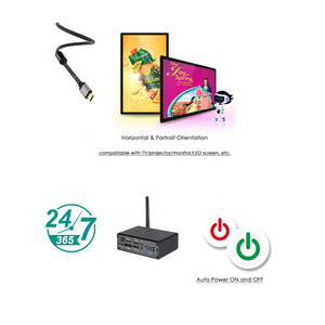 VGA&amp;<strong>HDMI</strong> <strong>Output</strong> RK3288 <strong>Android</strong> OS Cloud Based Signage Player Mini Small Multimedia Box for Loop Playing Video and Images - Product Image 4