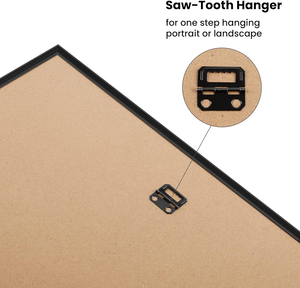 Homco bán buôn cổ điển bằng gỗ đơn giản áp phích Khung kính tường móc bao gồm A3 A4 50x70 Áp phích khung - Product Image 6