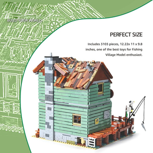 ชุดอิฐโรงเตี๊ยม3103ชิ้นสำหรับโมเดล DIY ที่มีรายละเอียดและการแสดงธีมการเดินเรือเหมาะสำหรับนักสะสมขั้นสูง - Product Image 6