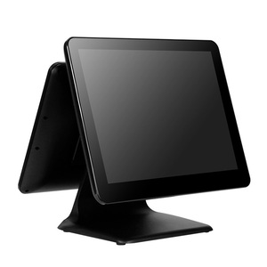 Двойной сенсорный экран POS-машина 15 дюймов windows Pos терминал Ресторан розничная продажа 4 + 64 ГБ все-в-одном POS терминал кассовый аппарат - Product Image 5