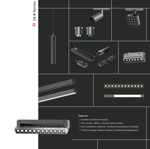 26mm theo dõi cố định lưới tản nhiệt đèn từ ánh sáng - Product Image 6